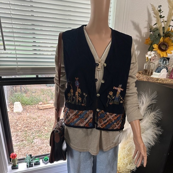 Vintage Fall Vest - Picture 1 of 5